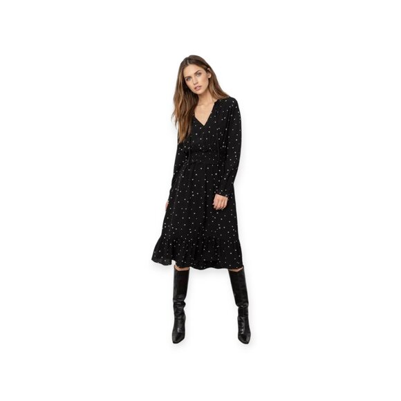 Rails Joy Smocked Waist Star Print Dress size S EUC - Picture 14 of 14